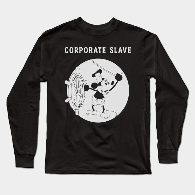 steamboat willie slave Long Sleeve T-Shirt by azuki_89